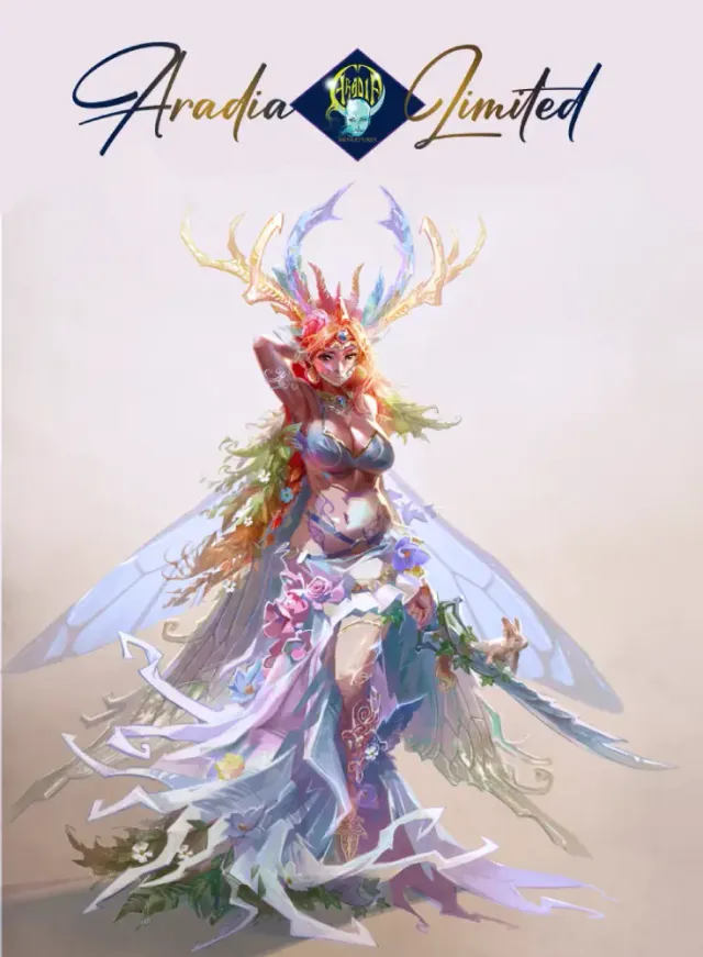 Aradia Classic Fantasy Faelira figurine STL fantasy à peindre