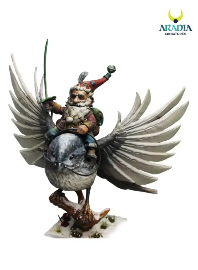 Aradia Classic Fantasy Bruno mésange figurine STL à peindre
