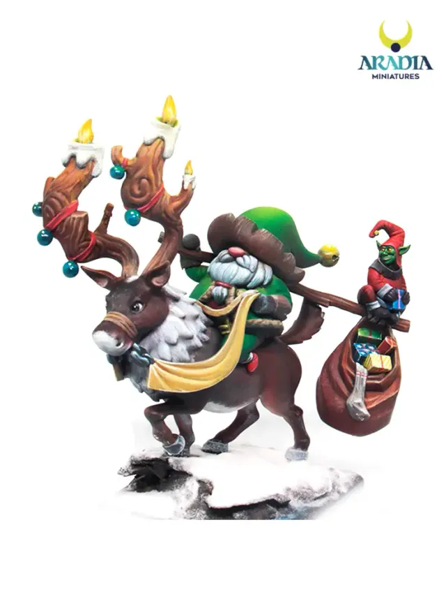 Aradia Classic Fantasy Santa figurine résine 32mm